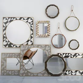 Anthropollogie Mirrors set